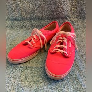 VANS WOMENS PINK SIZE 8 SNEAKERS